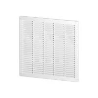VIRONE VGS/L/300/W Szellőzőrács zárral 300x300, fehér