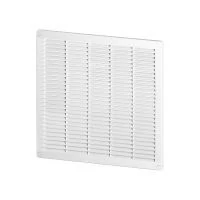 VIRONE VGS/L/350/W Szellőzőrács zárral 350x350, fehér