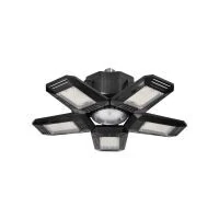 VIRONE WL-10 RIGEL LED 5 szárnyú összecsukható műhelylámpa, E27 55W, 6500K, 4950lm