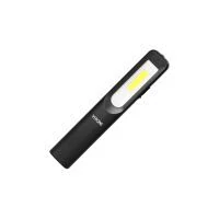 VIRONE WL-2 LED műhelylámpa 3W 200lm + 3W 150lm, 1200mAh, 3 üzemmód: 100%, 50%, előlapi dióda, mágnes, övkampó