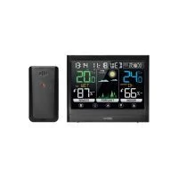 VIRONE WS-5 Többfunkciós vezeték nélküli időjárásállomás, érintőgombokkal