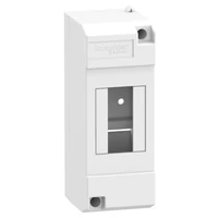 Schneider 10205 MICRO PRAGMA Kiselosztó, ajtó nélkül, falon kívüli, 2 modul