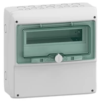 Schneider 13191 MUREVA (Kaedra) Univerzális kiselosztó, átlátszó ajtó, 1x12 modul