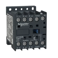 SCHNEIDER LC1K0610P5 Kontaktor (mágnesk) 2.2kW/400VAC-3 3-Z 230VAC 1-z csavaros