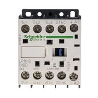 SCHNEIDER LP1K1201BD Kontaktor (mágnesk) 5.5kW/400VAC-3 3-Z 24VDC 1-ny csavaros 20A/AC-1/400V