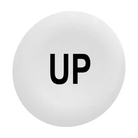 Schneider ZBAF343 Harmony Ø30 panelbe süllyesztett nyomógomb tető, zöld, "UP"