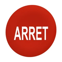 Schneider ZBAF433 Harmony Ø30 panelbe süllyesztett nyomógomb tető, piros, "ARRET"