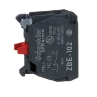 Schneider Harmony XB4/XB5 érintkező blokk, 1NC, csavaros csatlakozó ZBE102