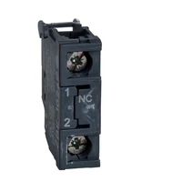 Schneider ZBE1026P Harmony XB4/XB5 érintkező blokk, 1NC, IP5X, aranyozott alacsonyszintű érintkezők, csavaros csatlakozó