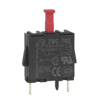 Schneider ZBE702 Harmony XB4/XB5 érintkező blokk, 1NC, tűs érintkezős, NYÁK lapra forrasztható