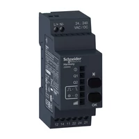 Schneider ZBRRA Harmony konfigurálható vevőegység, 2 relé kimenet, monostabil/bistabil/stop-start, 24-240VAC/DC