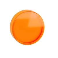 Schneider ZBV0153 Harmony XB4/XB5 Ø22 jelzőlámpa búra, LED modulhoz, narancssárga