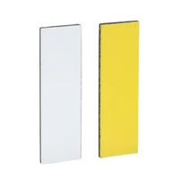 Schneider ZBY0102 Harmony felirati címke, 8x27 mm, 30x40 mm címketartóhoz, jelöletlen, fehér/sárga