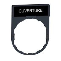 Schneider ZBY2113 címketartó 30 x 40 mm címkével 8 x 27 mm jelöléssel OUVERTURE