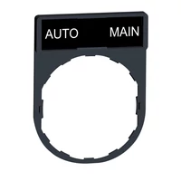 Schneider ZBY2164 Harmony címketartó 30x40 mm, Ø22 készülékekhez, 8x27 mm felirati címkével, AUTO-MAIN