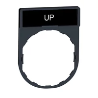 Schneider ZBY2307 Harmony címketartó 30x40 mm, Ø22 készülékekhez, 8x27 mm felirati címkével, UP