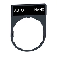 Schneider ZBY2364 Harmony címketartó 30x40 mm, Ø22 készülékekhez, 8x27 mm felirati címkével, AUTO-HAND
