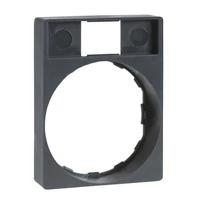 Schneider ZBZ34 Harmony címketartó 30x40 mm, Ø22 készülékekhez, kiemelkedő, 8x27 mm felirati címke nélkül