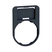 Schneider ZBZF33 Harmony címketartó 40x60 mm, Ø30 süllyesztett készülékekhez, 18x27 mm felirati címke nélkül