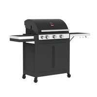 Barbecook BC-GAS-2036 Stella 3201 gázgrill, tárolóval, oldalégővel, 174x59x119cm