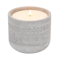 SOMOGYI Home CDL 17 LED-es kőmécses, valódi viasz, LED, ismétlődő időzítés, 14 cm magas