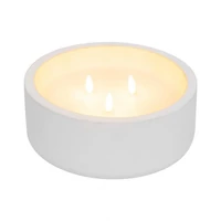 SOMOGYI Home CDL 20 LED-es kőmécses, valódi viasz, 3 db LED, ismétlődő időzítés, 8 cm magas