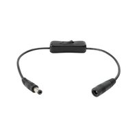 SOMOGYI Home DC 1K, DC zsinórközi kapcsoló, 2x15 cm vezeték, 3A, 36W