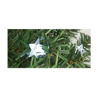 SOMOGYI Home DECO 6 dekoráció izzósorhoz, csillag, 50 db, Ø5 mm-es LED-re