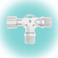 SOMOGYI Home DLT T-elosztó fényfüzérhez, Home DLI, Home DLF termékcsaládhoz, kül- és beltéri kivitel, fehér