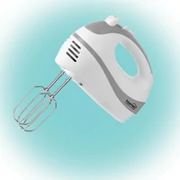 SOMOGYI Home HG KM 18 kézi mixer, teljesítmény 250 W, 5 sebességfokozat, TURBO fokozat, habverő és dagasztó karok, fehér