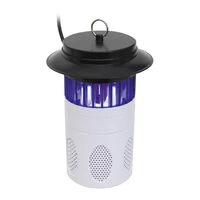 SOMOGYI Home IKF 40 ventilátoros beltéri rovarcsapda, 40 m2 hatókörzet, UV-A fény, rovargyűjtő kosár, 1 x 7 W fényforrás