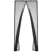 SOMOGYI Home ISM 90210 mágneses szúnyogháló, 90 x 210 cm ajtóra, tépőzár felhelyezés, mágneses záródás