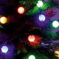 SOMOGYI Home KIB 48C/M LED-es EVA gömb fényfüzér beltéri kivitel, 40 db színes LED, 8 programos, füzér hossza 6 m