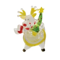 SOMOGYI Home KID 321 LED-es szarvas ablakdísz, beltéri kivitel, 1 db színváltó LED, tapadókorongos, elemes kivitel