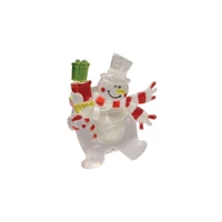 SOMOGYI Home KID 324 LED-es ablakdísz, hóember, beltéri kivitel, 1db színváltó LED