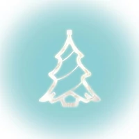 SOMOGYI Home KID 412 karácsonyfa ablakdísz, 8 db LED, öntapadós elemtartó
