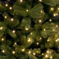 SOMOGYI Home ML 250G/WW micro LED-es fényfüzérköteg, 250 db melegfehér micro LED, 10 ágú, vékony, zöld színű vezeték, hálózati adapter, kül- és beltéri kivitel