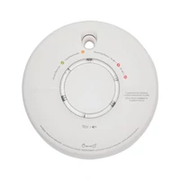 FireAngel SCB10-INT kombinált szén-monoxid vészjelző és füstérzékelő, beépített, nem cserélhető lítium elem, 10 év várható üzemidő, fehér