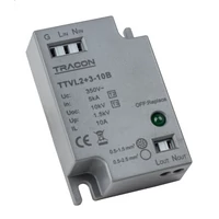 Tracon TTVL2+3-10 Túlfeszültség levezető Un=230-275VAC, 5/10kA, Up=1,5kV, IP20