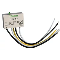 Tracon TTVL2+3-6 Túlfeszültség levezető Un=230-275VAC, 3/6kA, Up=1,5kV, IP20