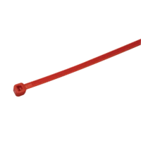 Tracon 150P Normál kábelkötegelő, piros 140×3.6mm, D=2-36mm, PA6.6