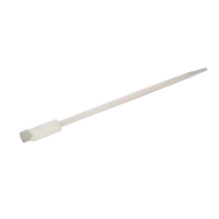 Tracon 190J Jelzőcímkés kábelkötegelő, natúr 190×3,6mm, D=10-48mm, PA6.6, (a×b=27×13mm)