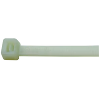 Tracon 100T Hőálló kábelkábelkötegelő, natúr 100×2,5mm, D=3-20mm, PA4.6, +130°C
