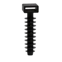 Tracon 5458N Beüthető kábelkötegelő tipli d=7mm, A=9,8×2,1mm, PA6.6