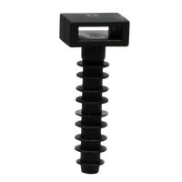 Tracon 8138 Beüthető kábelkötegelő tipli d=7mm, A=10,2×3,0mm, PA6.6