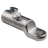 Tracon AS95-240CS Szakadófejes csavaros alumínium szemes csősaru 95-240mm2, 2xM19