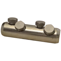 Tracon AT185-240CS Szakadófejes csavaros alumínium toldóhüvely 185-240mm2,(3+3)×M16