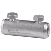 Tracon AT35-150CS Szakadófejes csavaros alumínium toldóhüvely 35-150mm2, 2xM17