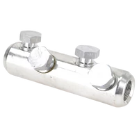 Tracon AT95-150CS Szakadófejes csavaros alumínium toldóhüvely 95-150mm2,(2+2)×M16