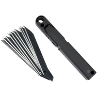 Tracon BD02 SK4 penge pengés késhez, 0.2 mm vastag, hajlékony, 30 db 0.2 × 12.5 × 90 mm